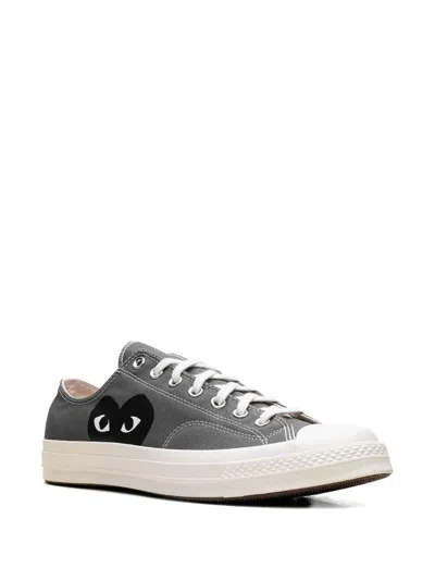 Converse X Comme Des Garcons Play Chuck 70 "grey" Sneakers