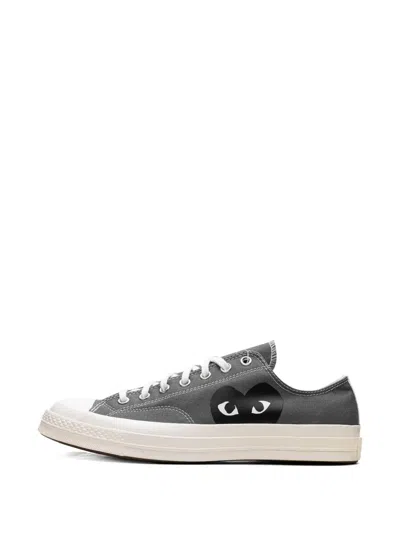 Converse X Comme Des Garcons Play Chuck 70 "grey" Sneakers