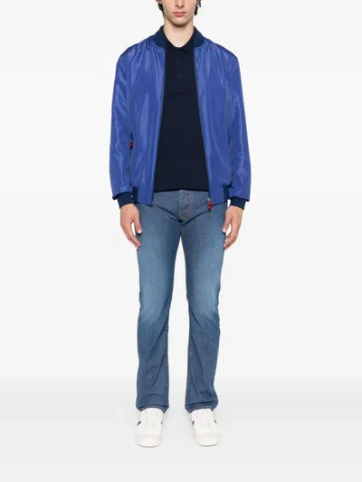 Jacob Cohen Pocket-detail Slim-fit Jeans In Blue