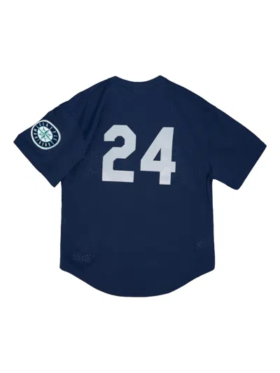 Mitchell & Ness Seattle Mariners 1995 "ken Griffey Jr." Jersey In Blue