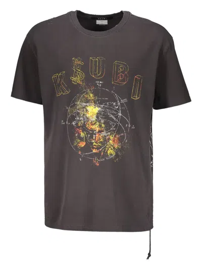 Ksubi Graphic-print Cotton T-shirt In Gray