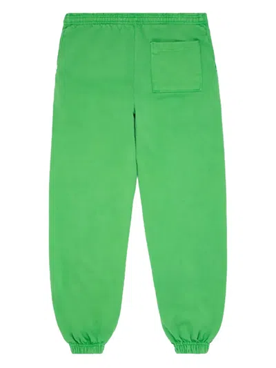 Sp5der Web-logo Track Pants In Green
