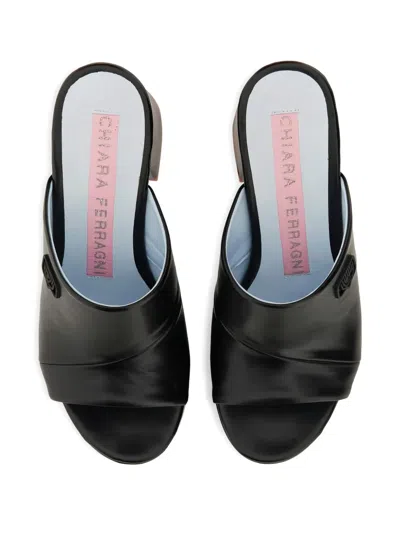 Chiara Ferragni 85mm Eyelike Platform Block-heel Sandals