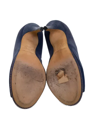 Pre-owned Jimmy Choo 125mm Stud-detail Suede Boots