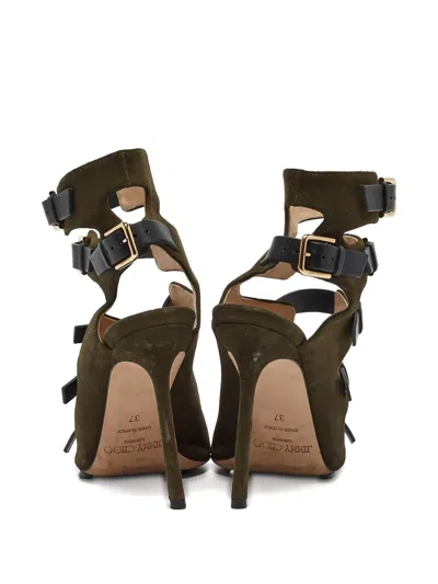 Pre-owned Jimmy Choo 110mm Trick Sandals