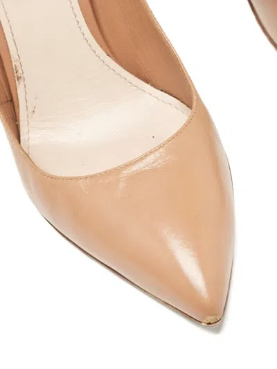 Pre-owned Miu Miu Leather Point Toe Pumps