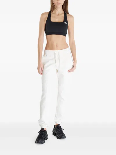 The North Face Logo-embroidered Track Pants In White