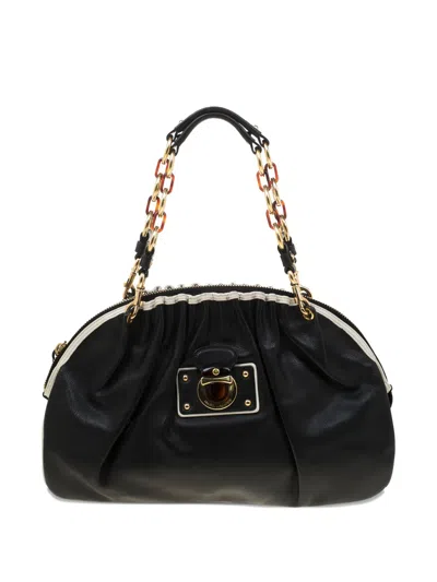 Pre-owned Marc Jacobs Vintage Capra Leather Chain Satchel Bag