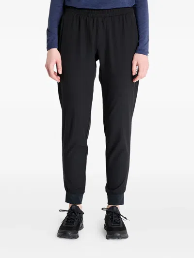Saysky Pace Zip-pocket Elastic-waistband Track Pants In Black