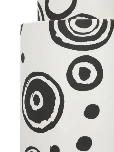 10 Corso Como X Bitossi Ceramiche Circle-print Ceramic Vase In White