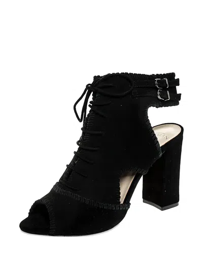 Pre-owned Alexandre Birman  100mm Abbe Lace-detail Peep-toe Pumps