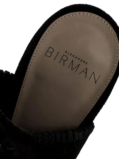 Pre-owned Alexandre Birman  100mm Abbe Lace-detail Peep-toe Pumps