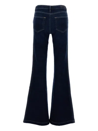 Ag Flared Jeans In Blue