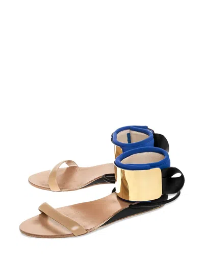 Pre-owned Chloé Buckle-detail Leather Sandals