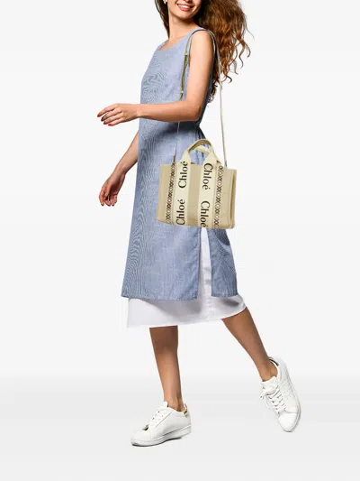 Pre-owned Chloé Small Woody Tote Bag