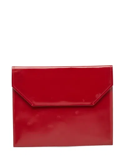 Pre-owned Bally Vintage  Flap Leather Clutch