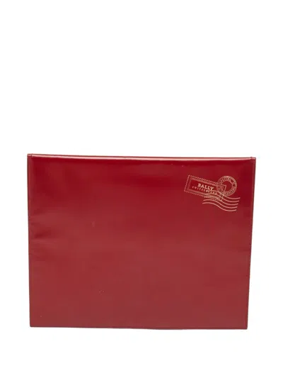 Pre-owned Bally Vintage  Flap Leather Clutch