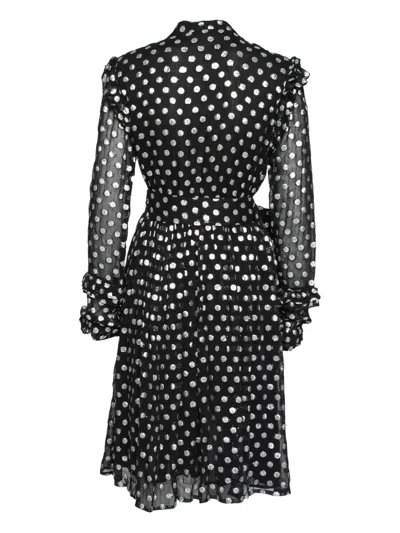 Pre-owned Dodo Bar Or  Polka-dot Chiffon Dress