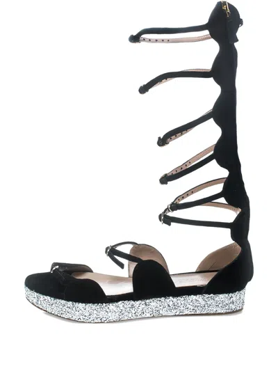 Pre-owned Giambattista Valli Vintage  Gladiator Sandals