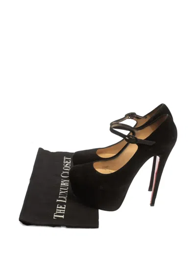 Pre-owned Christian Louboutin 155mm Daffodile Platform Pumps