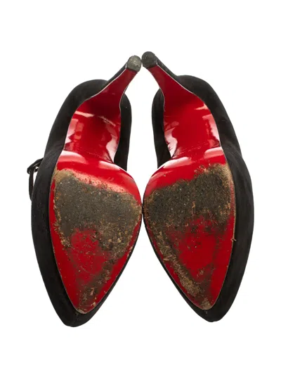 Pre-owned Christian Louboutin 155mm Daffodile Platform Pumps