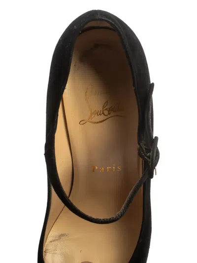 Pre-owned Christian Louboutin 155mm Daffodile Platform Pumps