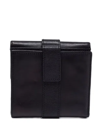 Pre-owned Aigner Vintage Leather Trifold Wallet