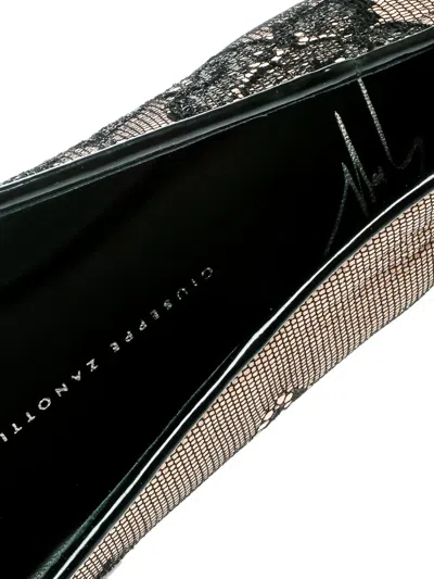 Pre-owned Giuseppe Zanotti Vintage Lace Ballet Flats