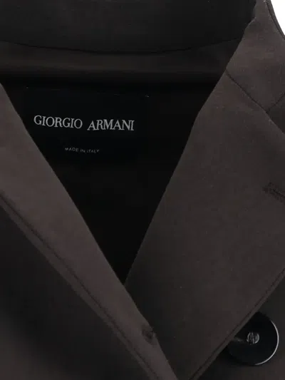 Giorgio Armani Tailored Jacket With Double-breasted Button Detailing