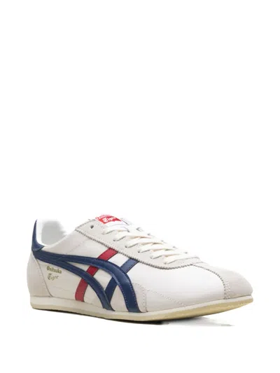 Onitsuka Tiger Runspark "white/blue/red" Sneakers In Neutral