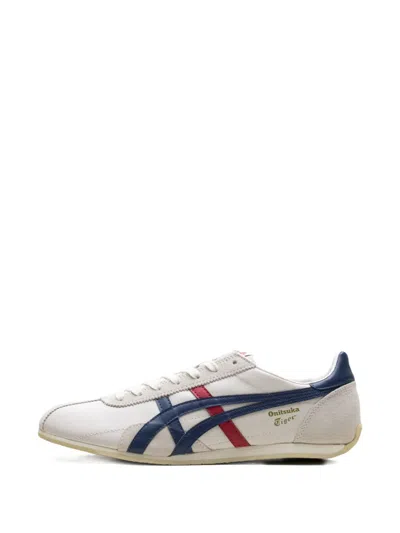Onitsuka Tiger Runspark "white/blue/red" Sneakers In Neutral