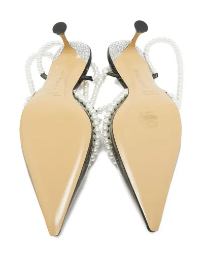 Pre-owned Mach&mach 105mm Crystal-embellished Pumps