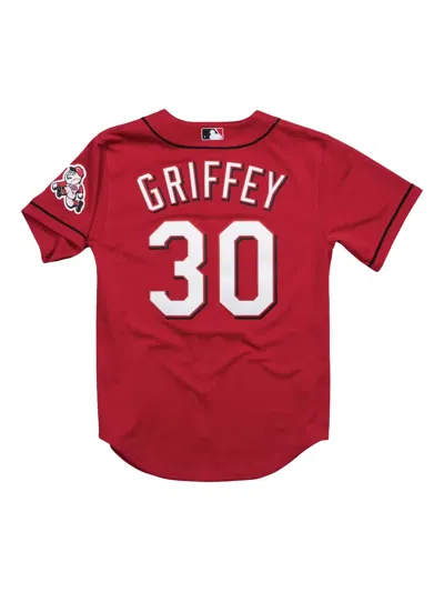 Mitchell & Ness Cincinnati 2005 "ken Griffey Jr." Jersey In Burgundy