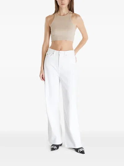 Tommy Jeans Cotton Jeans In White