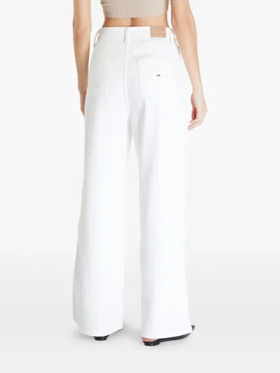 Tommy Jeans Cotton Jeans In White