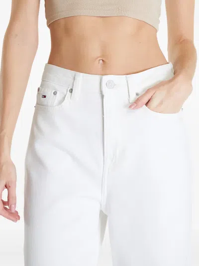 Tommy Jeans Cotton Jeans In White