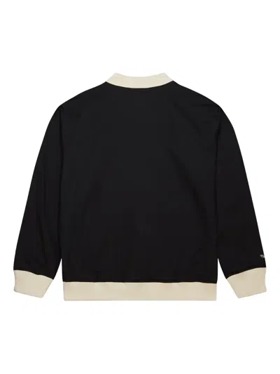 Mitchell & Ness Nfl Replay 49ers "black" Jacket In Black