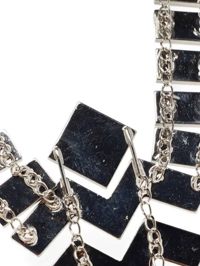 Pre-owned Missoni Geometric Enamel Necklace