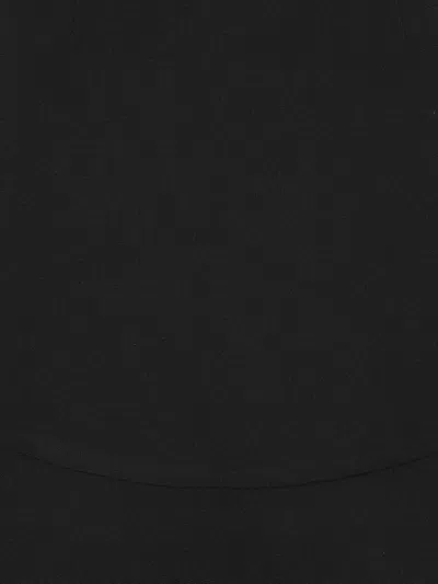 Rotate Birger Christensen Ruffle Mini Skirt In Black