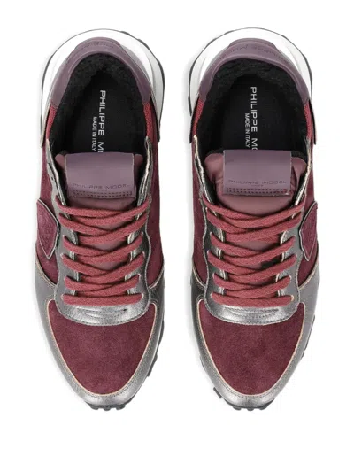Philippe Model Metallic Running Sneakers