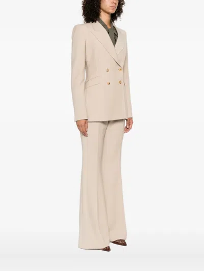 Gabriela Hearst Double-breasted Blazer In Neutral