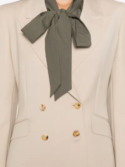 Gabriela Hearst Double-breasted Blazer In Neutral