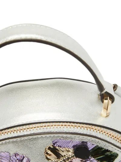 Pre-owned Kate Spade  Mini Amelia Floral Convertible Backpack