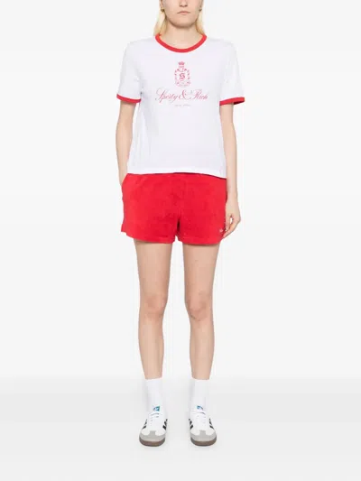 Sporty And Rich Vendome T-shirt In White
