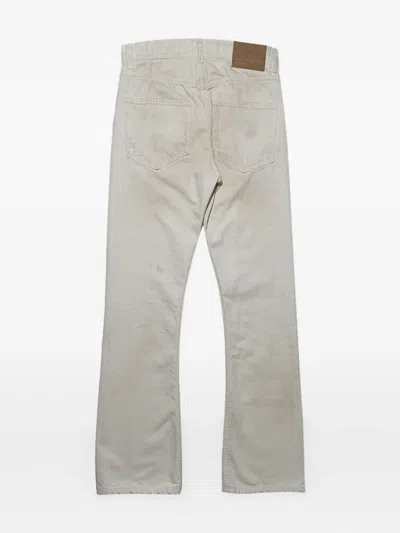 Enfants Riches Deprimes Distressed Cotton Jeans In Neutral