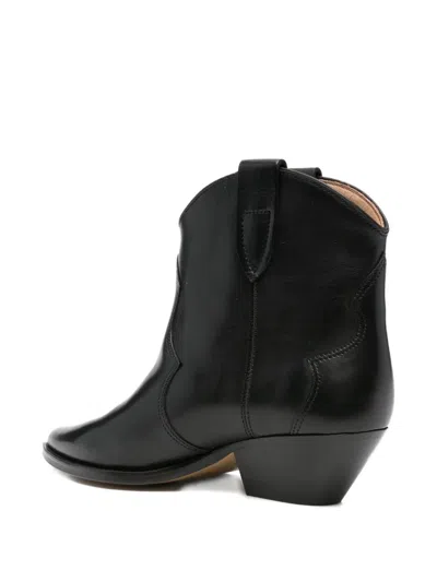 Isabel Marant 50mm Dewina Pointed-toe Leather Cowboy Boots