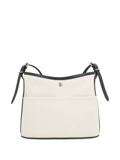 Balenciaga Logo Leather-trimmed Shoulder Bag