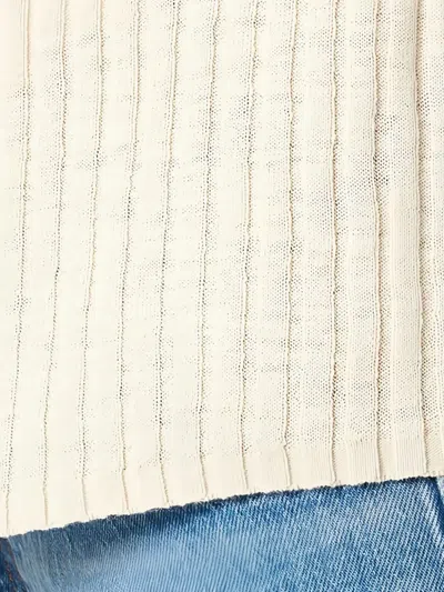 Marc O'polo Cotton-linen Cardigan In White