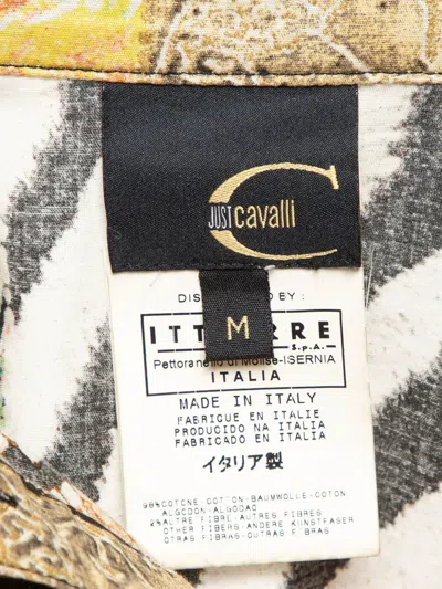 Pre-owned Just Cavalli Vintage Panelled Shirt