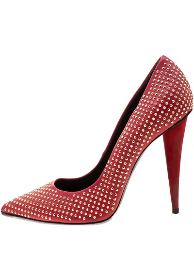 Pre-owned Giuseppe Zanotti 120mm Ester Stud-embellished Pumps